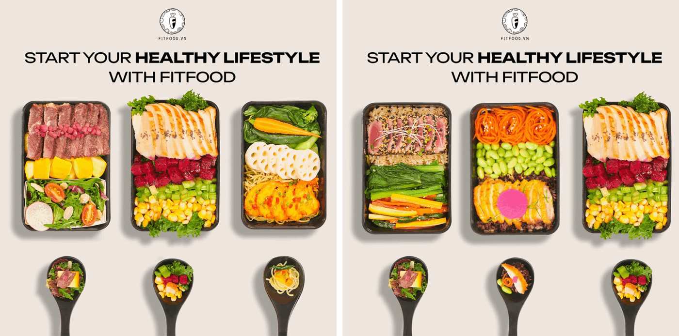 Fitfood - A service serves healthy food that support the consumers establish their healthy lifestyle